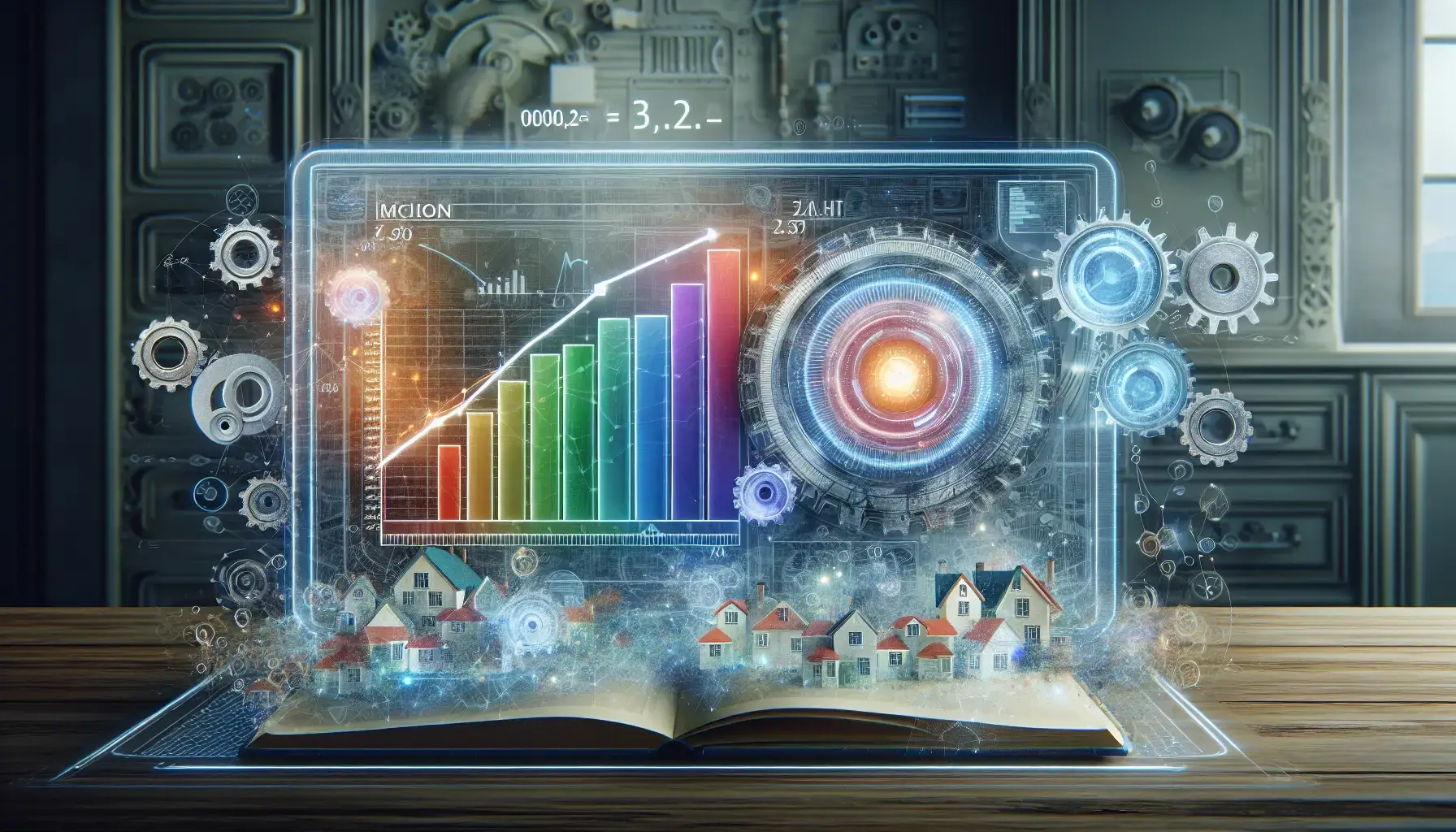 2025 Guide to Local SEO for HVAC Contractors A colorful illustration representing the analysis of local SEO performance.